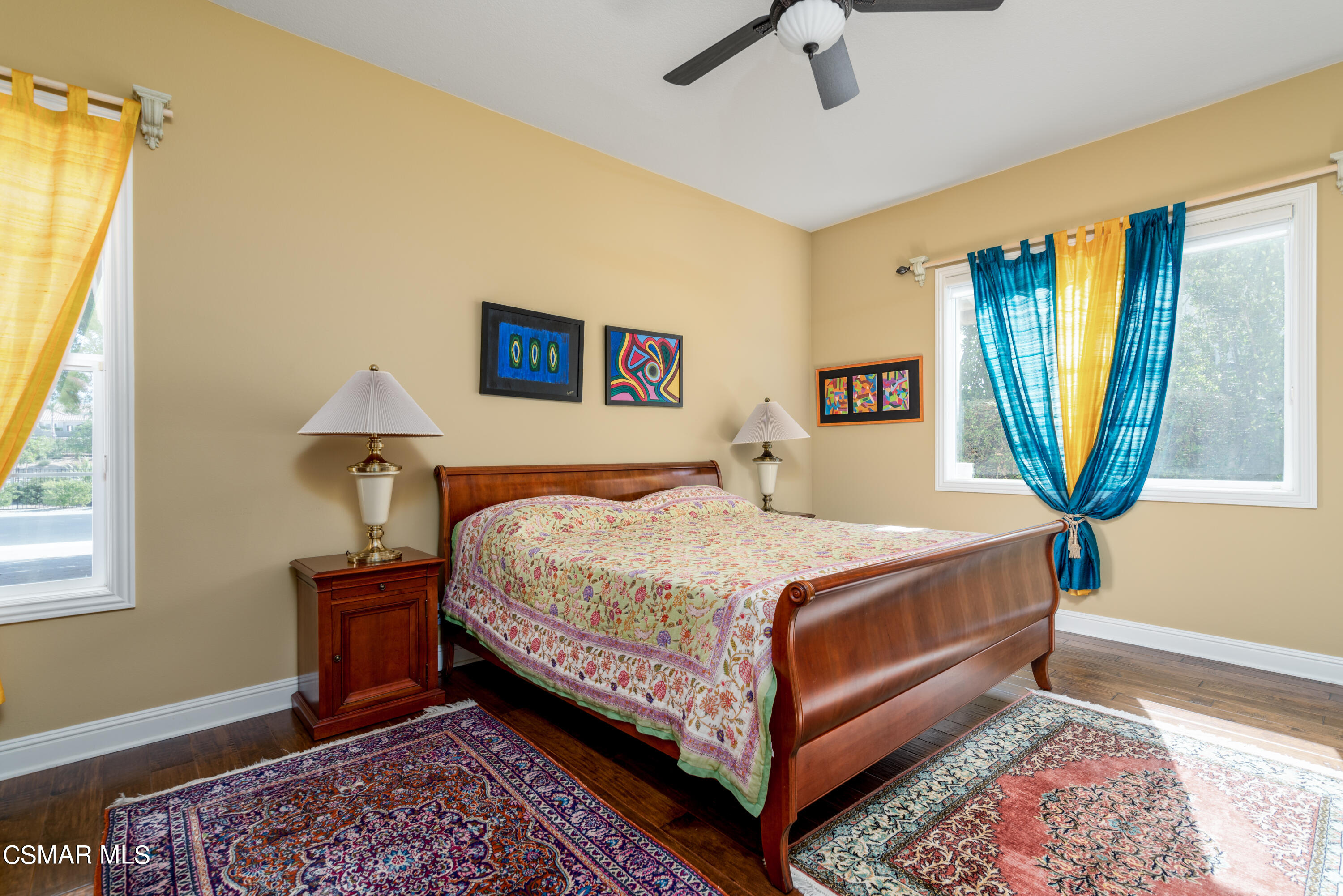 12442 Nelson Road Moorpark, CA 93021 - Photo 63 of 83 a bedroom with a bed a dresser and a window