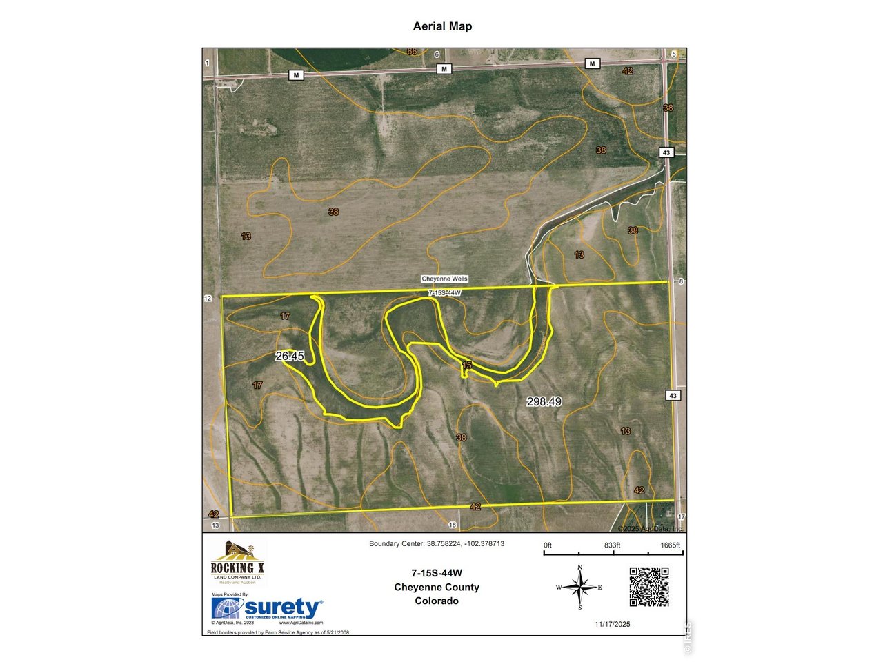 0 Co Road Cheyenne Wells, CO 80810 - Photo 1 of 2 Aerial