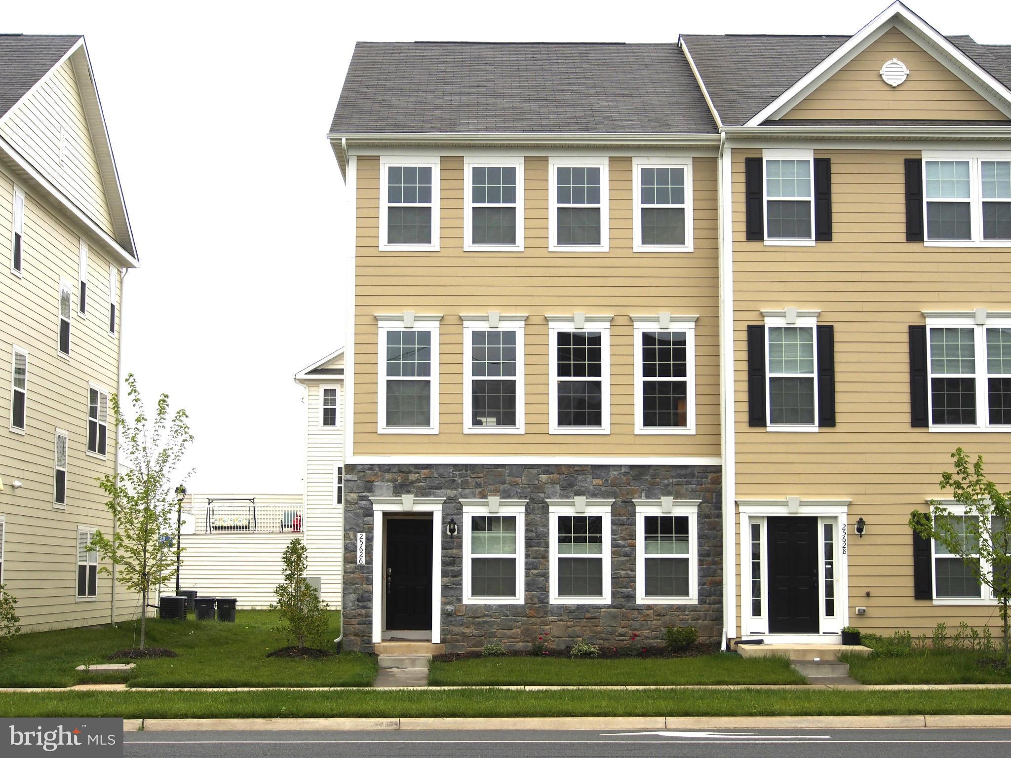 25626 Pleasant Valley Road Chantilly, VA 20152 - Photo 1 of 29 Extra Wide End Unit Townhouse