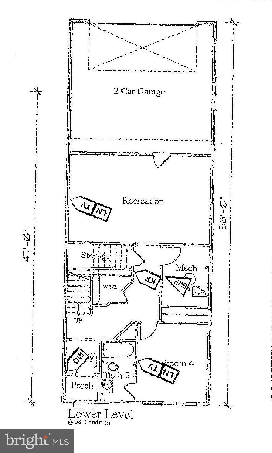 25626 Pleasant Valley Road Chantilly, VA 20152 - Photo 27 of 29 Lower Level Plan