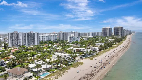 a view of a city with tall buildings