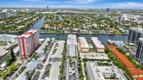 a view of city with ocean