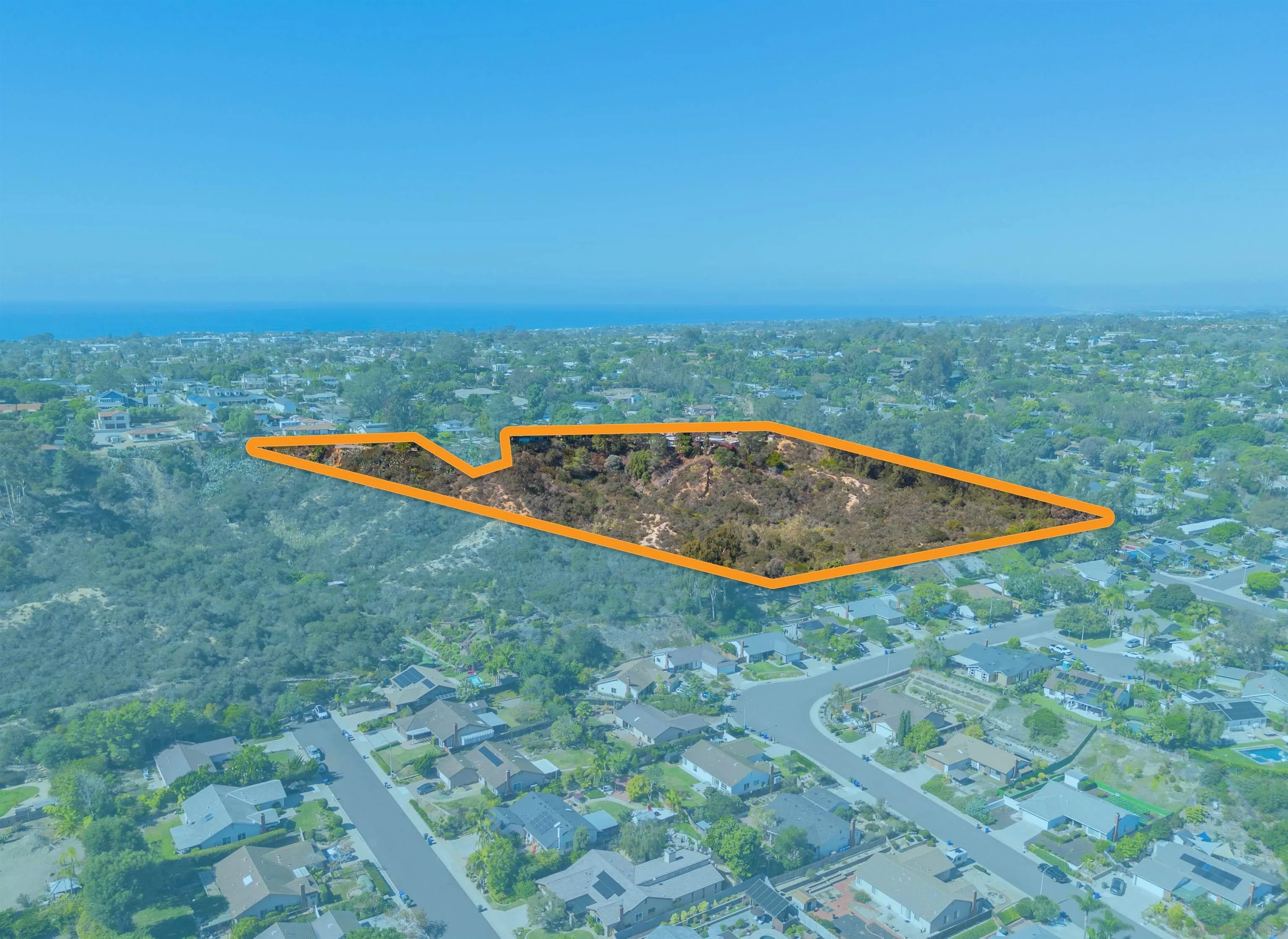 0 Crest Drive Encinitas, CA 92024 - Photo 19 of 19 an aerial view of a house with a yard