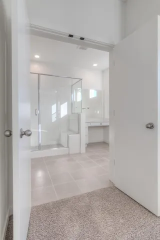 a view of empty room