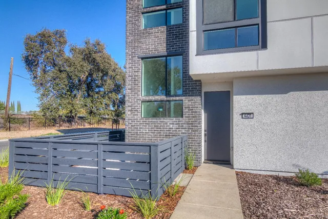 a view of front door of house