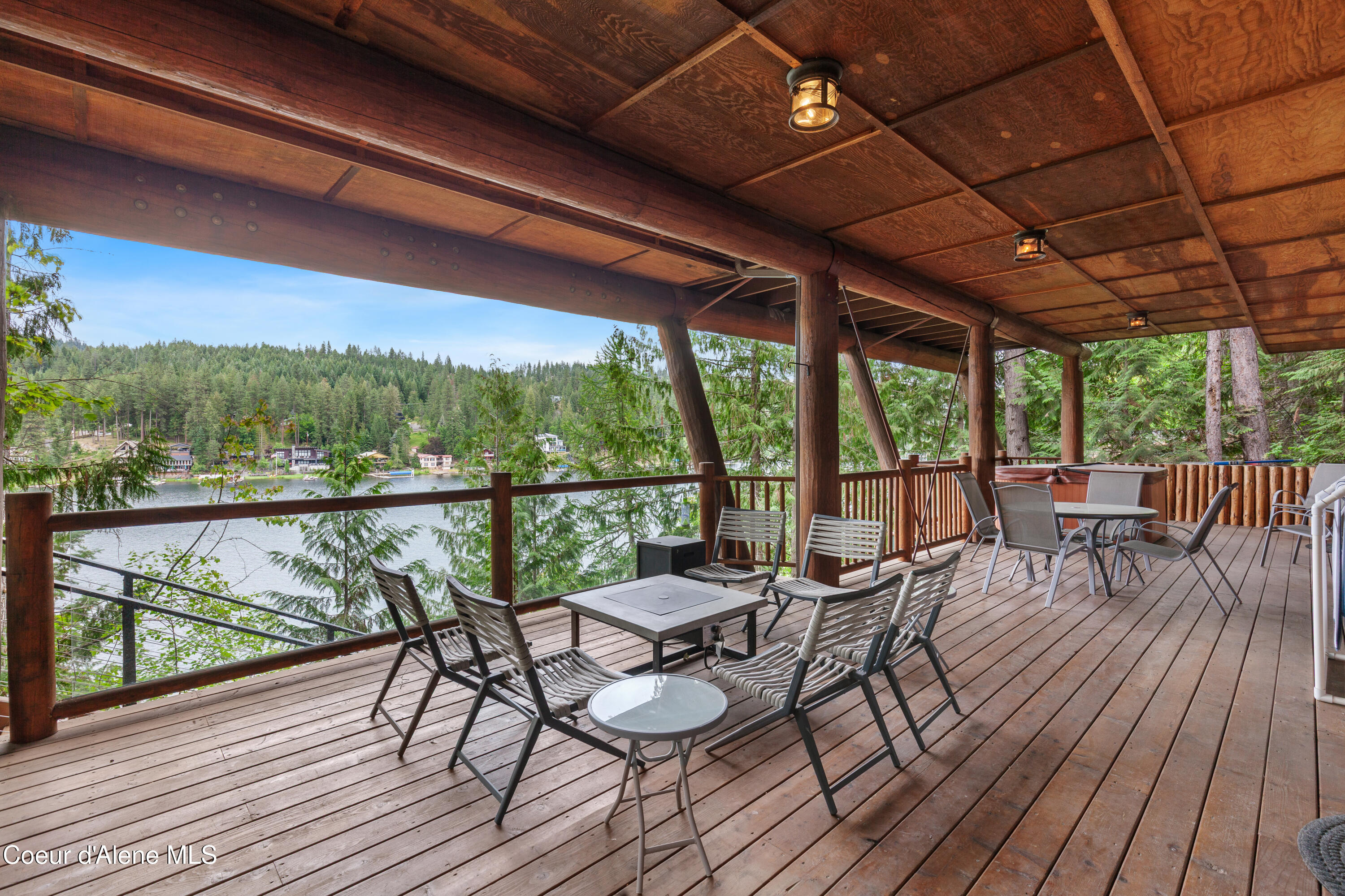 8247 West Shorecrest Road Coeur D'Alene, ID 83814 - Photo 23 of 54 HUGE DECK