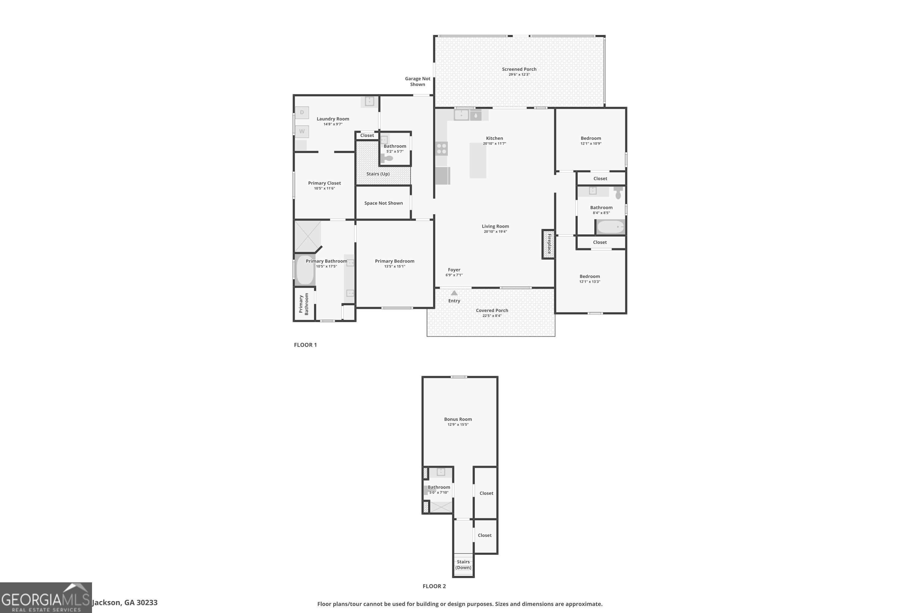 108 Wilderness Way Jackson, GA 30233 - Photo 28 of 31 a picture of floor plan