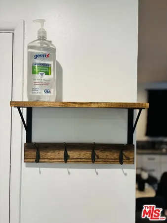 a picture of a bench in a balcony