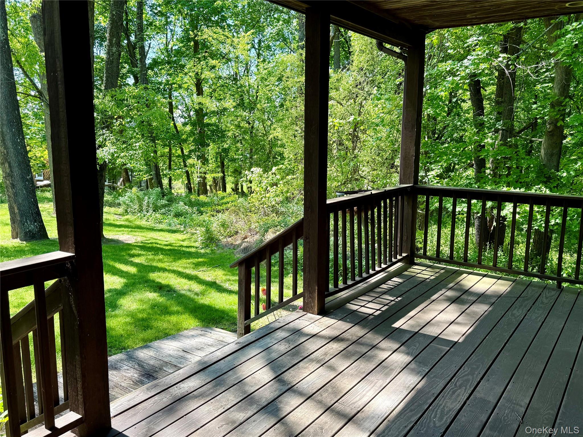 183 Barrytown Road Barrytown, NY 12507 - Photo 26 of 41 a view of balcony with wooden floor
