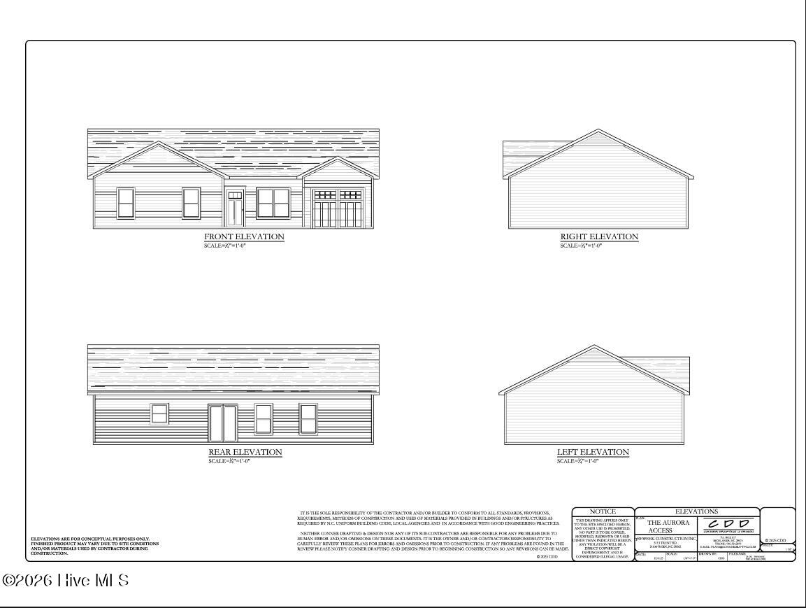 101 Maple Court Havelock, NC 28532 - Photo 2 of 7 Aurora Access Elevation
