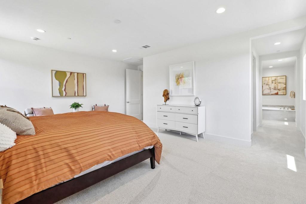 3521 Butler Place Escondido, CA 92027 - Photo 27 of 50 a bed room with a bed and a painting