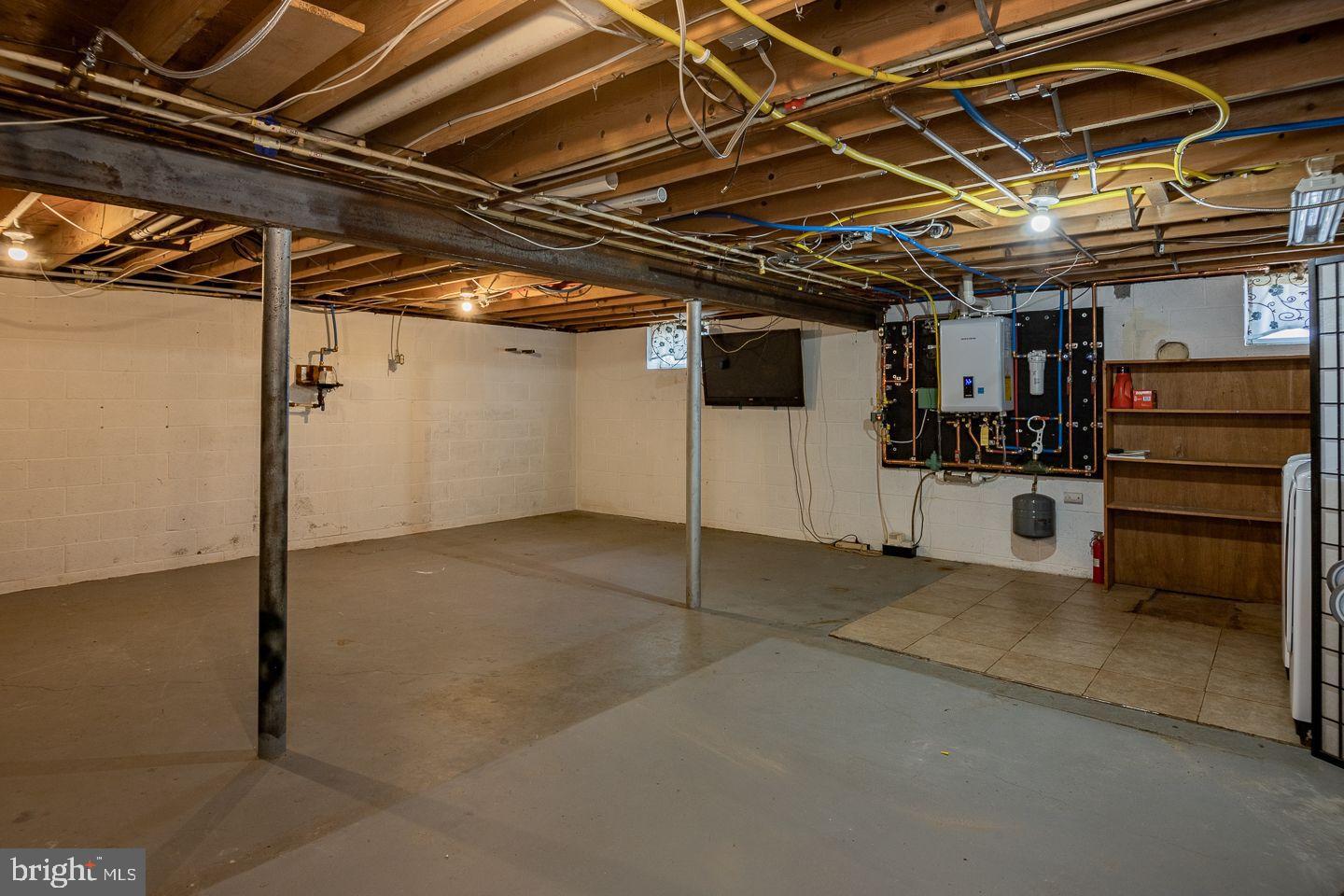442 Ridge Avenue Atglen, PA 19310 - Photo 23 of 23 walk out unfinished basement