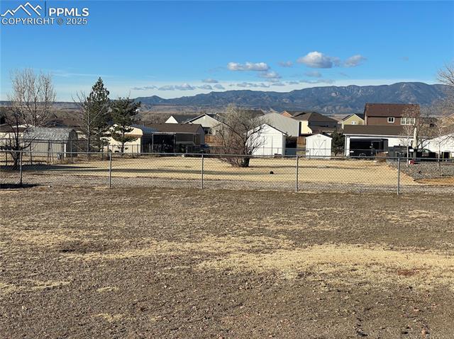 35 Diamond E Road Fountain, CO 80817 - Photo 21 of 27 Mountain views from the back yard