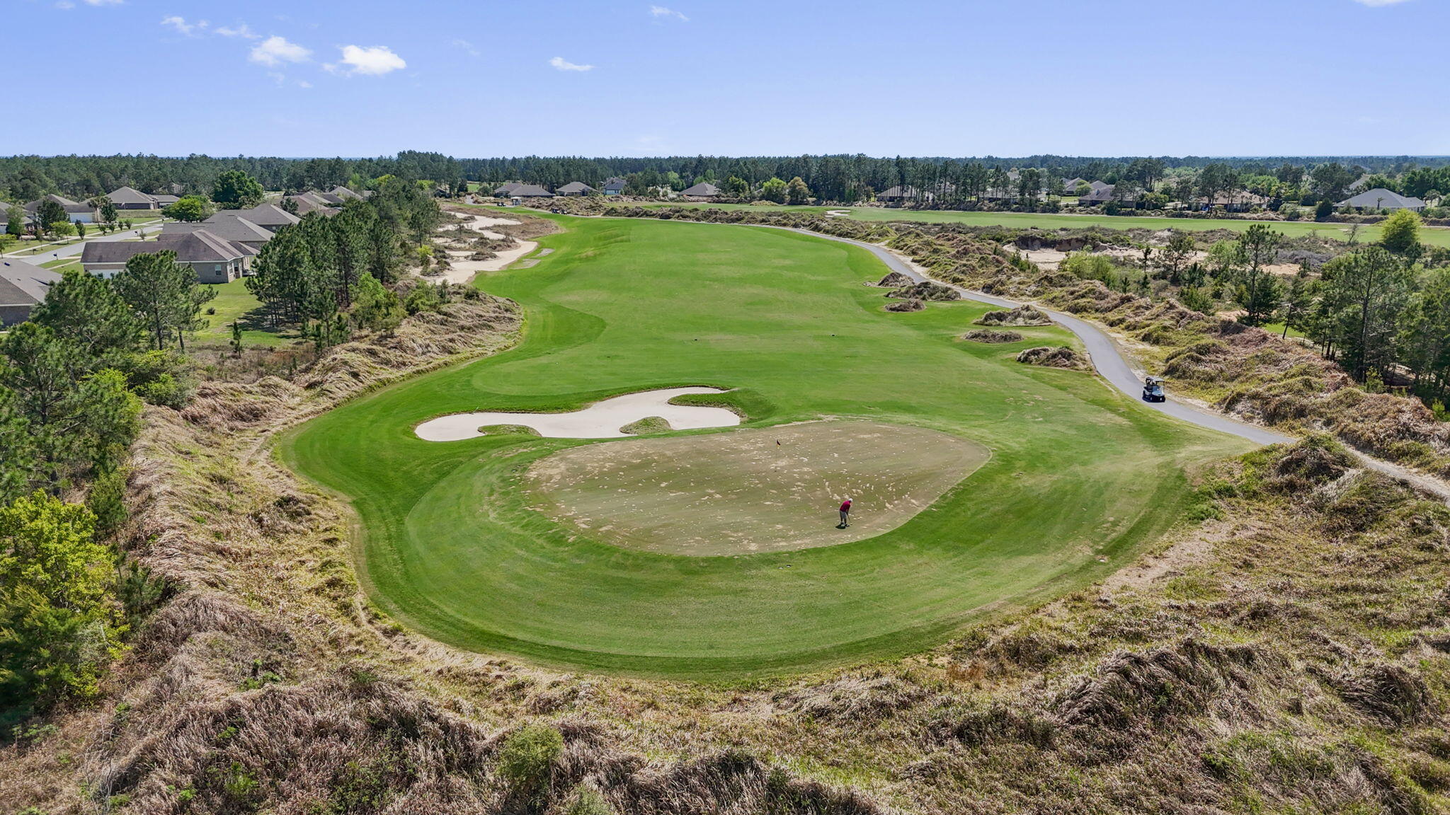 369 Brushed Dune Circle Freeport, FL 32439 - Photo 62 of 63 a view of a lake with a outdoor space