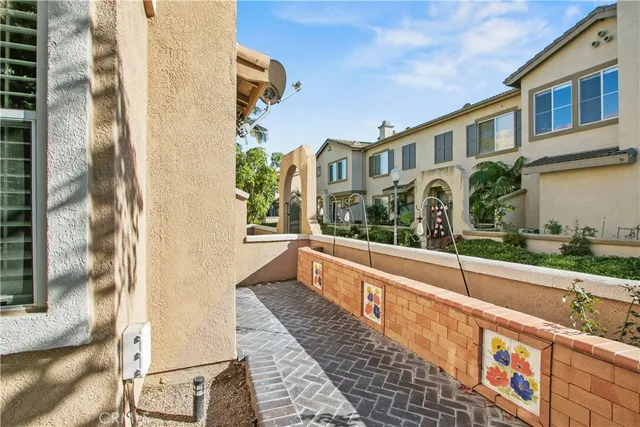 a view of a house with a swimming pool