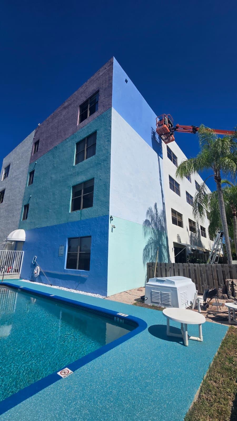 105 South Riverside Drive, Unit 302 Pompano Beach, FL 33062 - Photo 33 of 37 a view of a house with a yard