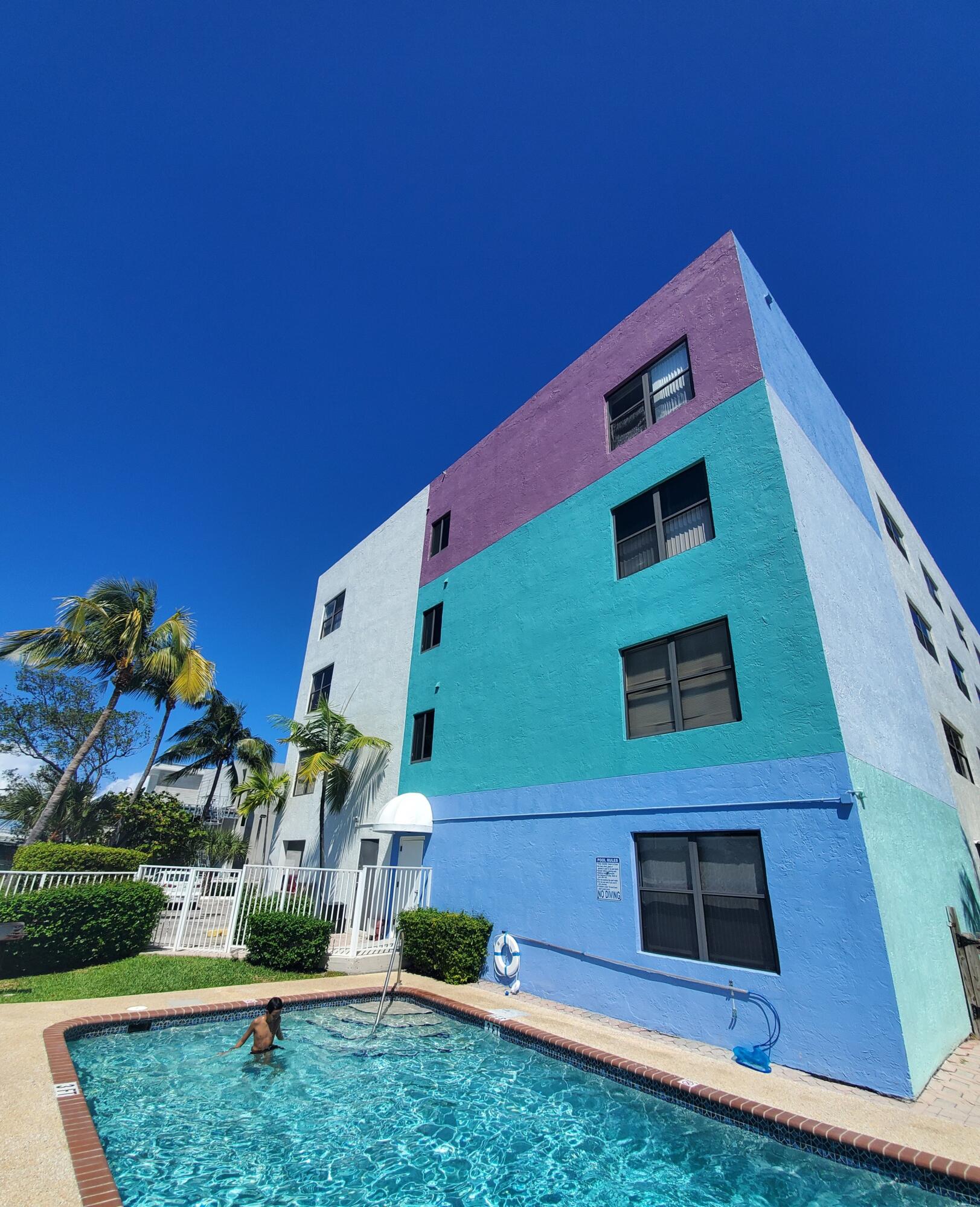 105 South Riverside Drive, Unit 302 Pompano Beach, FL 33062 - Photo 34 of 37 a front view of a building