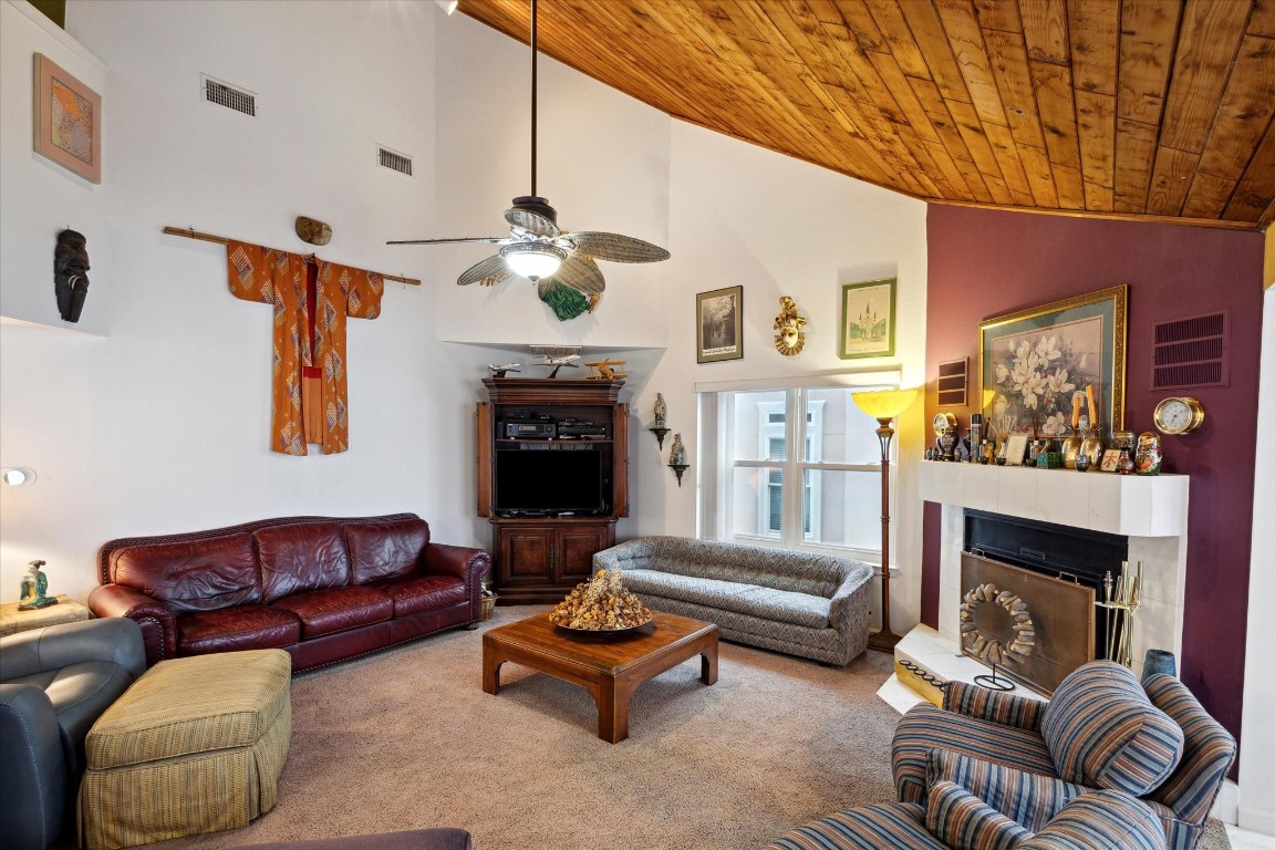 251 Isles End Road Tiki Island, TX 77554 - Photo 8 of 23 wood burning fireplace