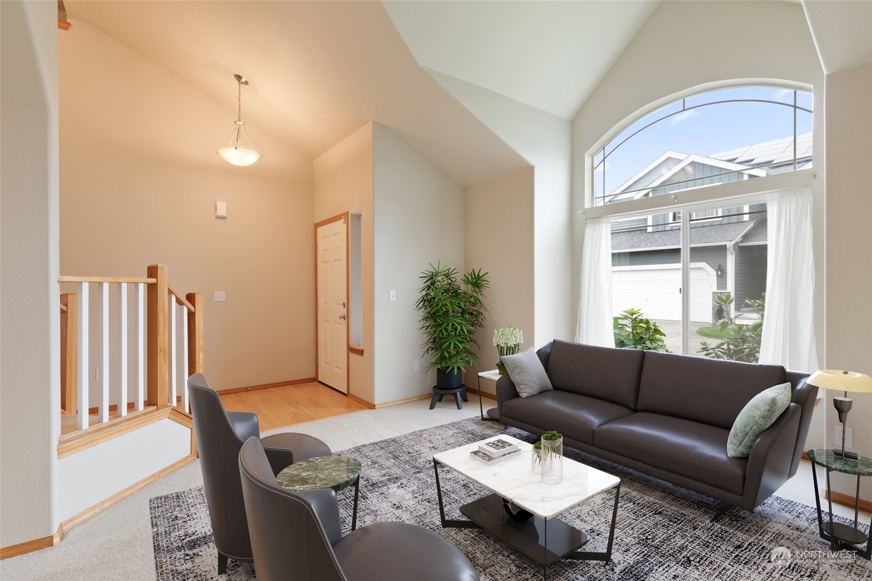 5209 Northeast 5th Court Renton, WA 98059 - Photo 3 of 28 a living room with furniture and a large window
