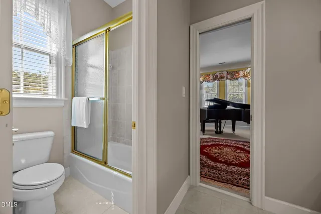 a view of a lake with houses