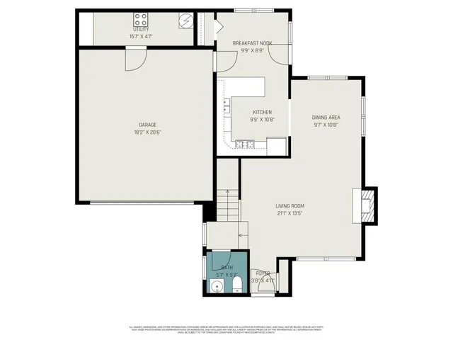 a picture of a bench in front of door