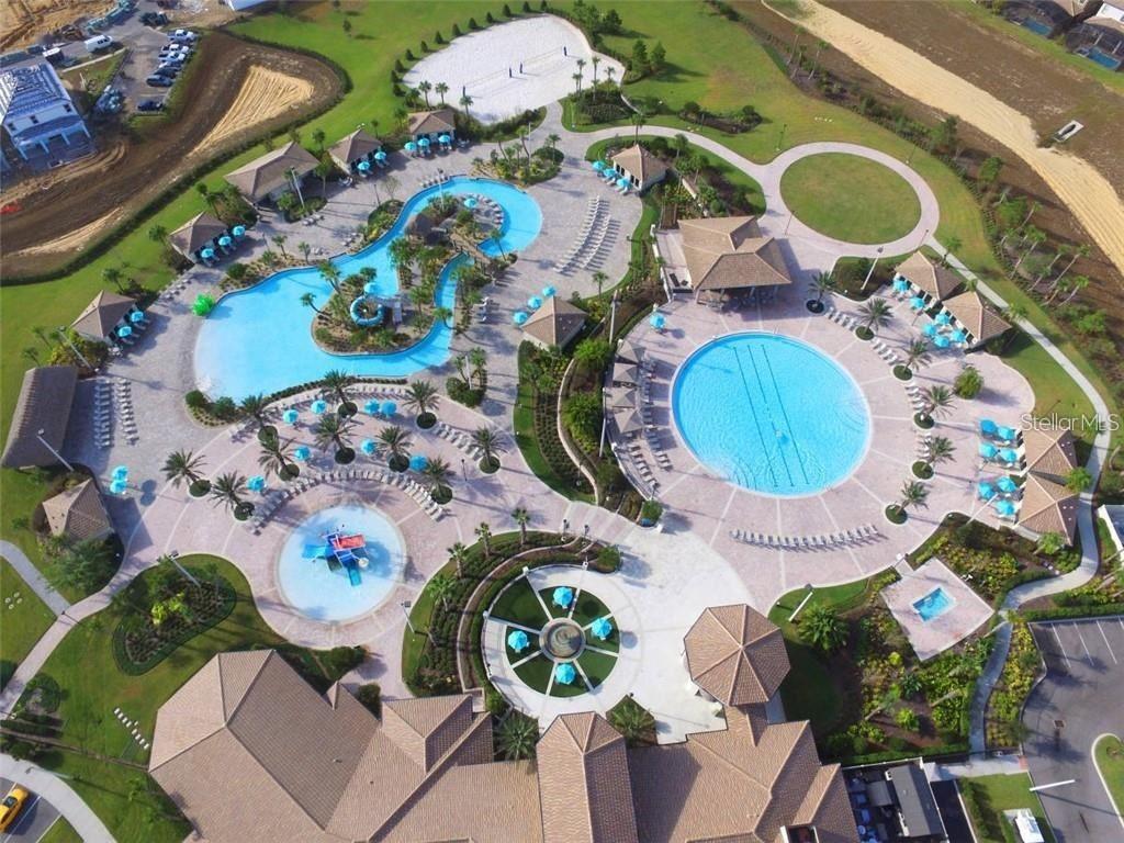 1427 Thunderbird Road Davenport, FL 33896 - Photo 40 of 52 aerial view of a swimming pool with outdoor seating