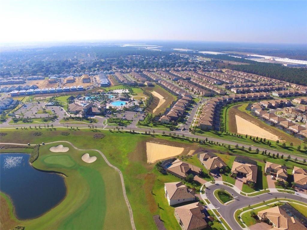 1427 Thunderbird Road Davenport, FL 33896 - Photo 47 of 52 an aerial view of a house with a ocean view