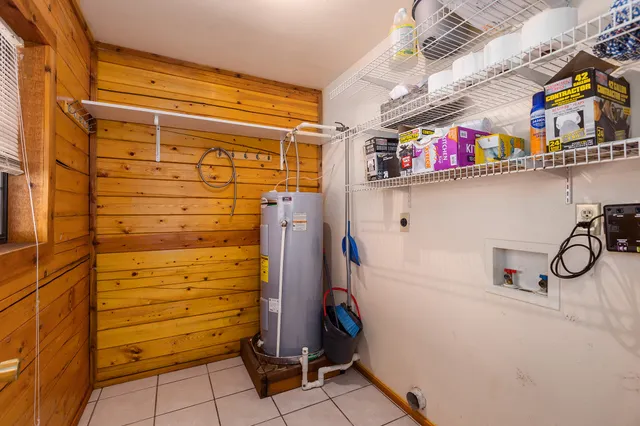 a view of storage and utility room