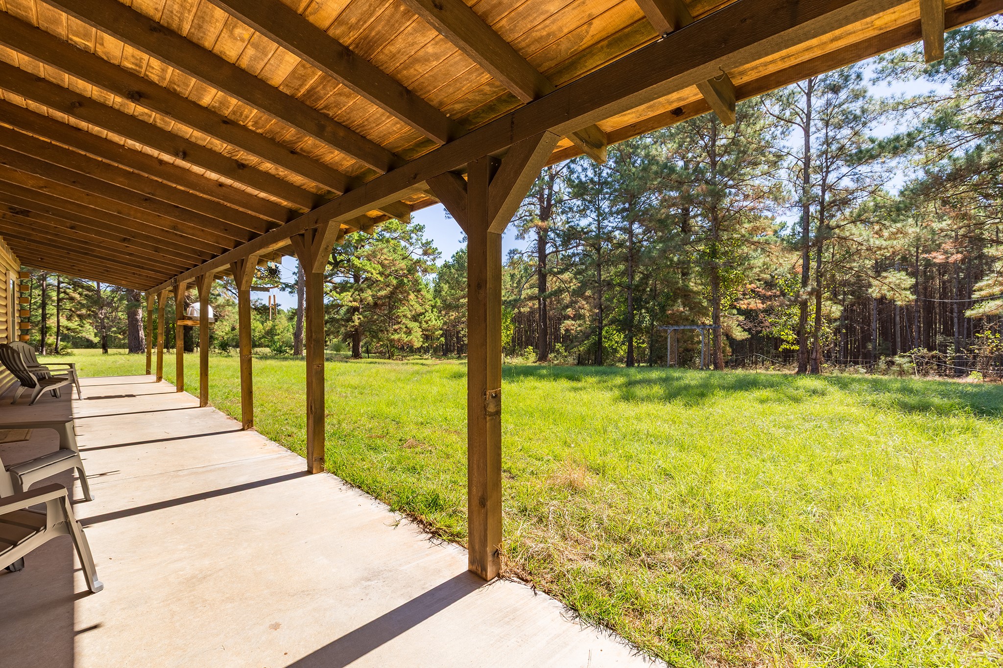 1152 Loving Road Lufkin, TX 75901 - Photo 37 of 42 a view of swimming pool with an outdoor seating