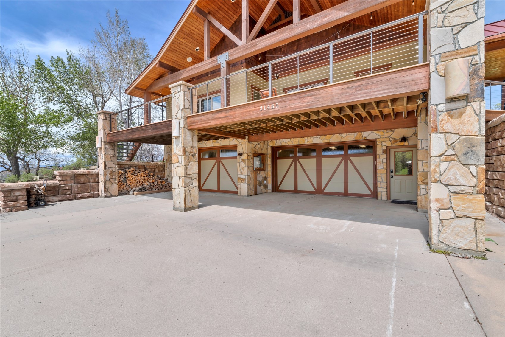 31485 Deerwood Ranch Road Steamboat Springs, CO 80487 - Photo 7 of 49 a view of entryway with a street