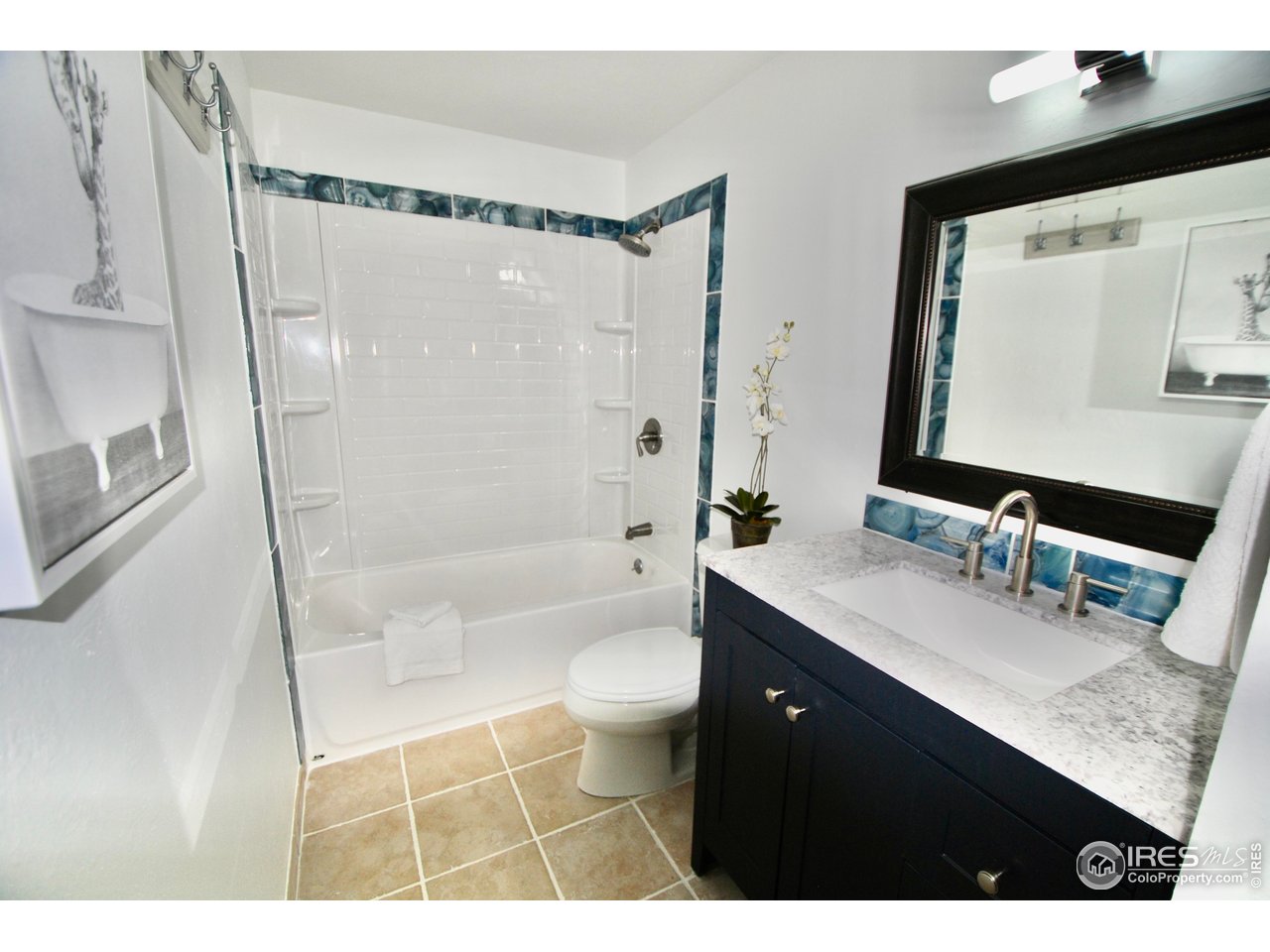 5808 South Pearl Street Centennial, CO 80121 - Photo 26 of 49 All NEW Shower Surround, SHower Rainfall and Tile