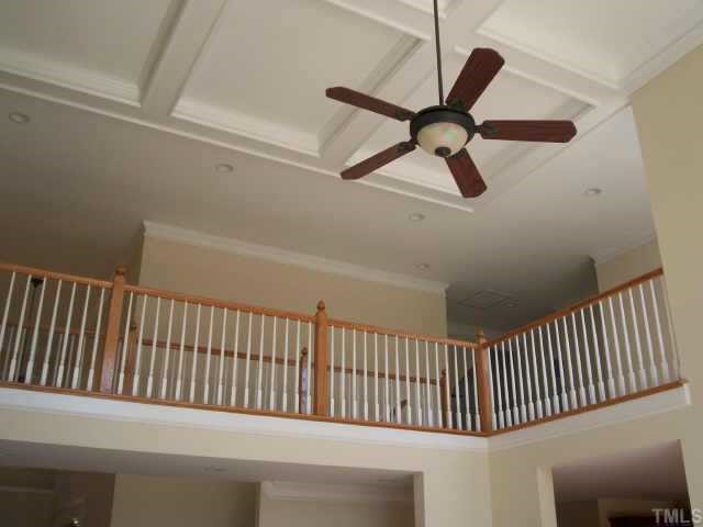 12800 Pegasi Way Raleigh, NC 27614 - Photo 5 of 5 Beautiful balcony and coffered ceiling