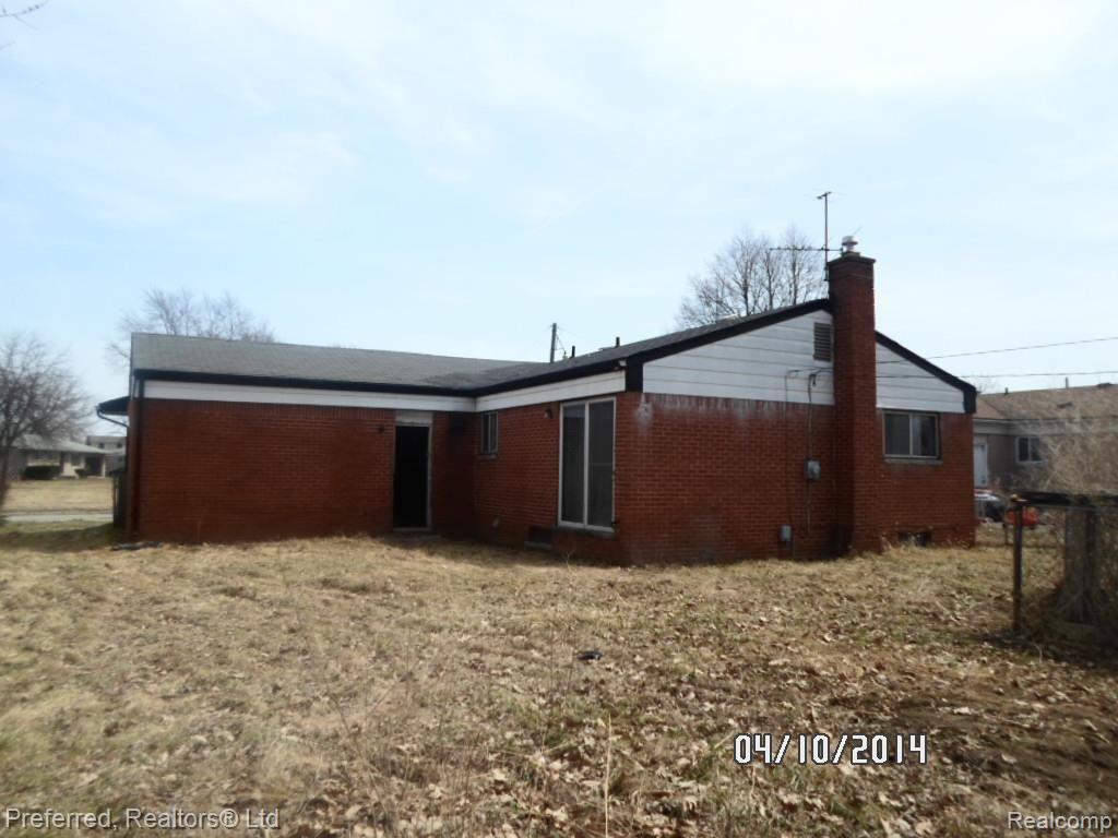 3768 Fox Street Inkster, MI 48141 - Photo 2 of 13 rear view.jpg