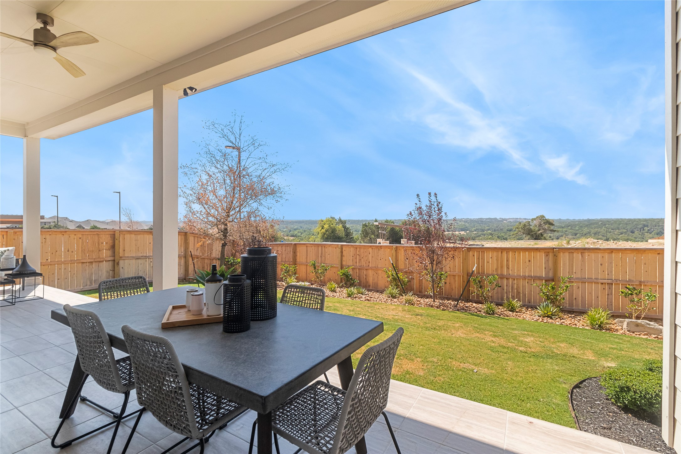 605 Crescent View Drive Georgetown, TX 78628 - Photo 35 of 39 a view of swimming pool with a table and chairs