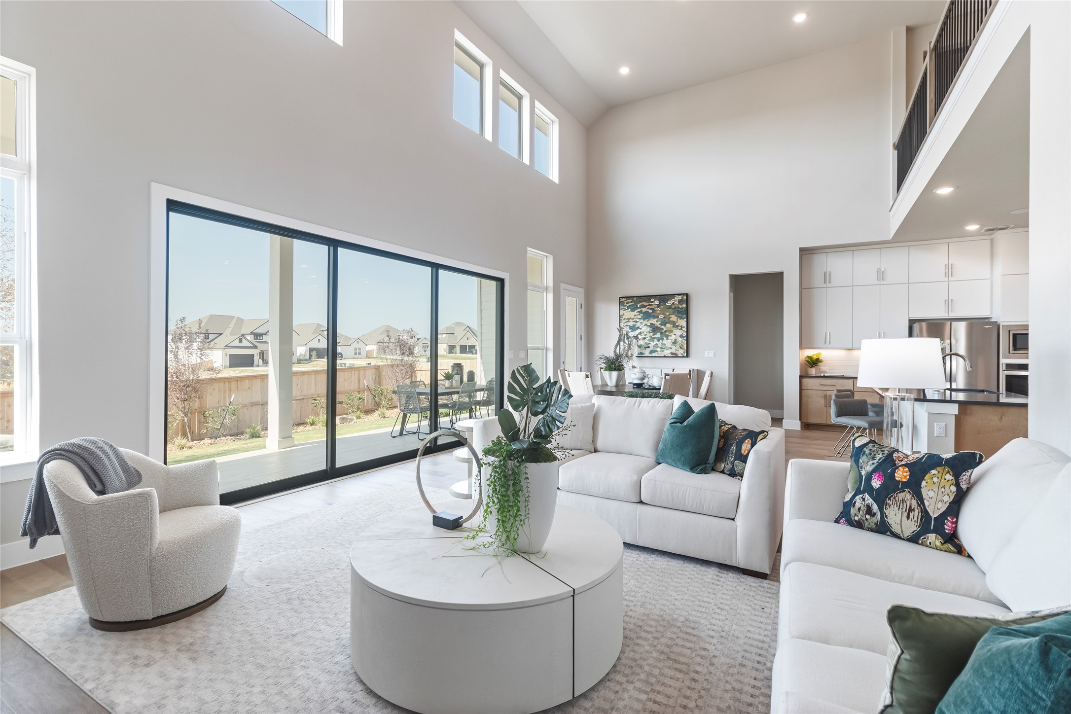 605 Crescent View Drive Georgetown, TX 78628 - Photo 5 of 39 a living room with furniture and a large window