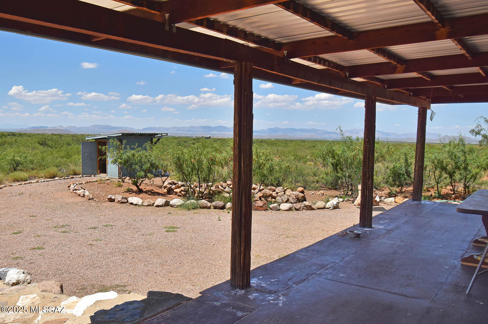60-ac South Cross Creek Road, Unit 4 Pearce, AZ 85625 - Photo 32 of 39 porch & yard