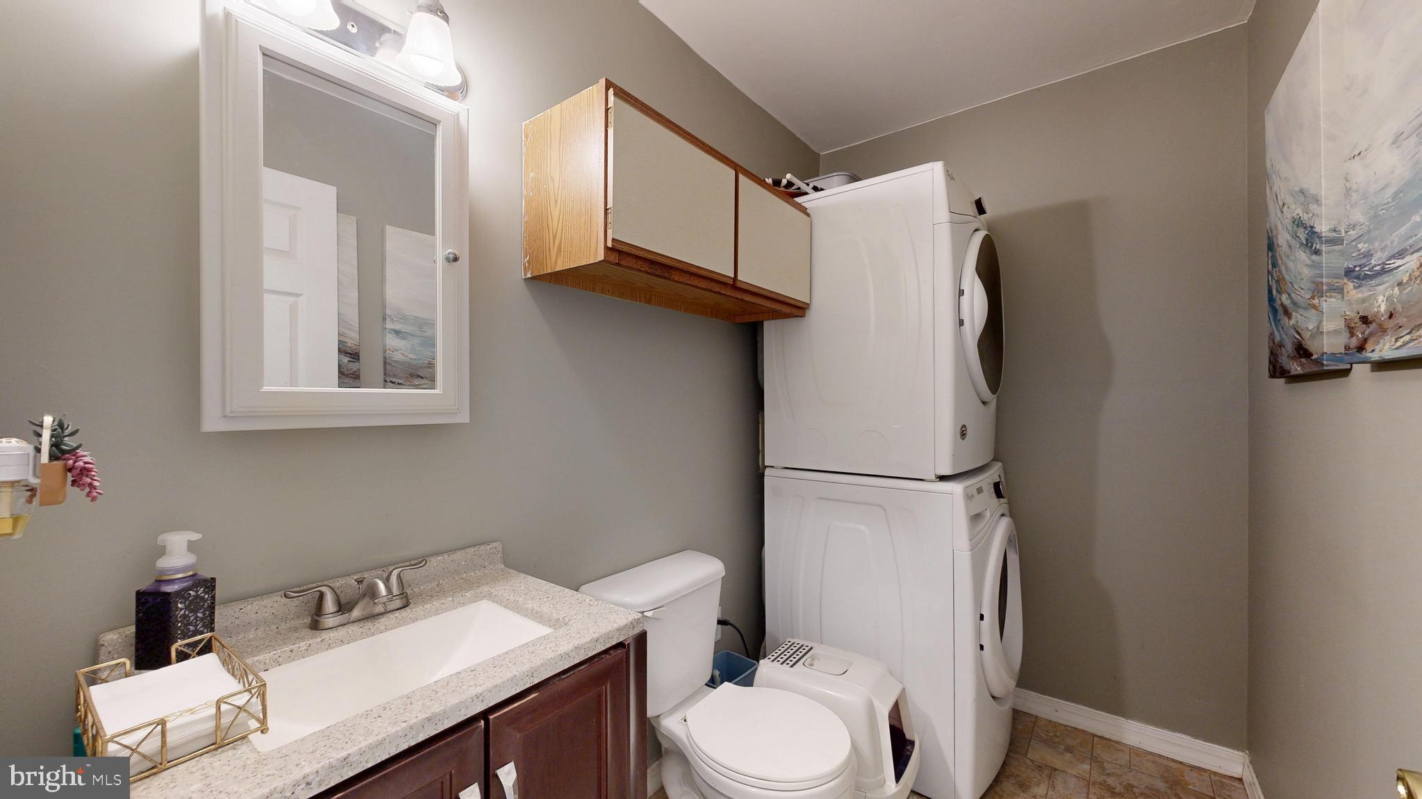 705 Deer Track Lane Dover, DE 19904 - Photo 29 of 29 a bathroom with a sink vanity mirror and toilet