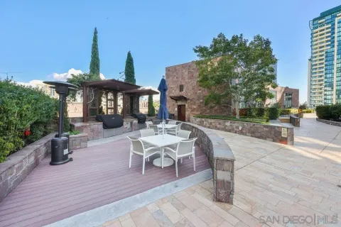 a front view of a building