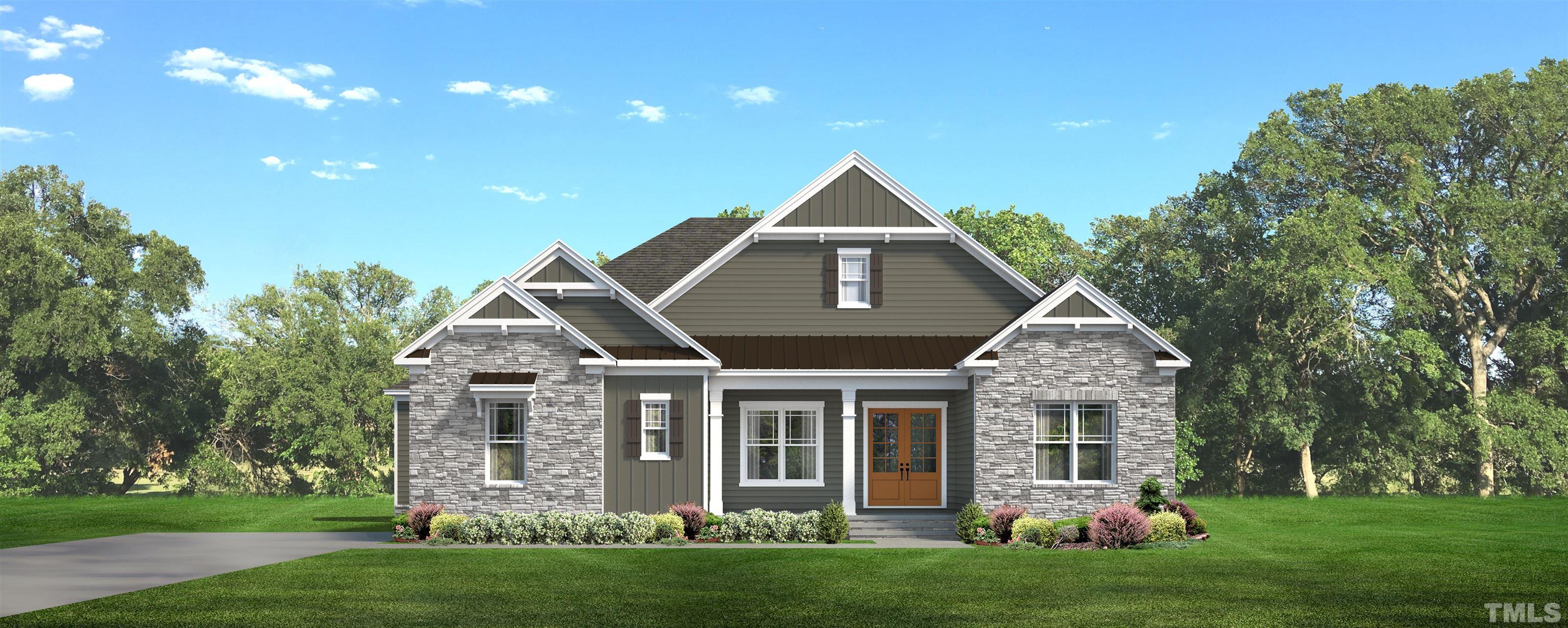 436 Bertram Valley Road Apex, NC 27523 - Photo 1 of 1 a front view of a house with a garden and porch