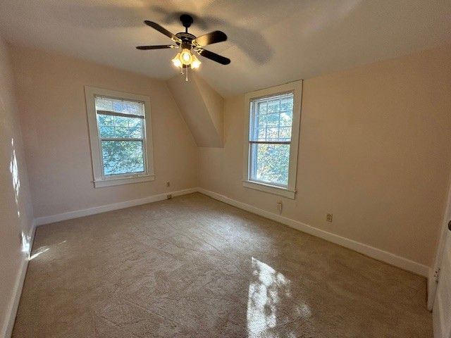 a tree in front of a white house