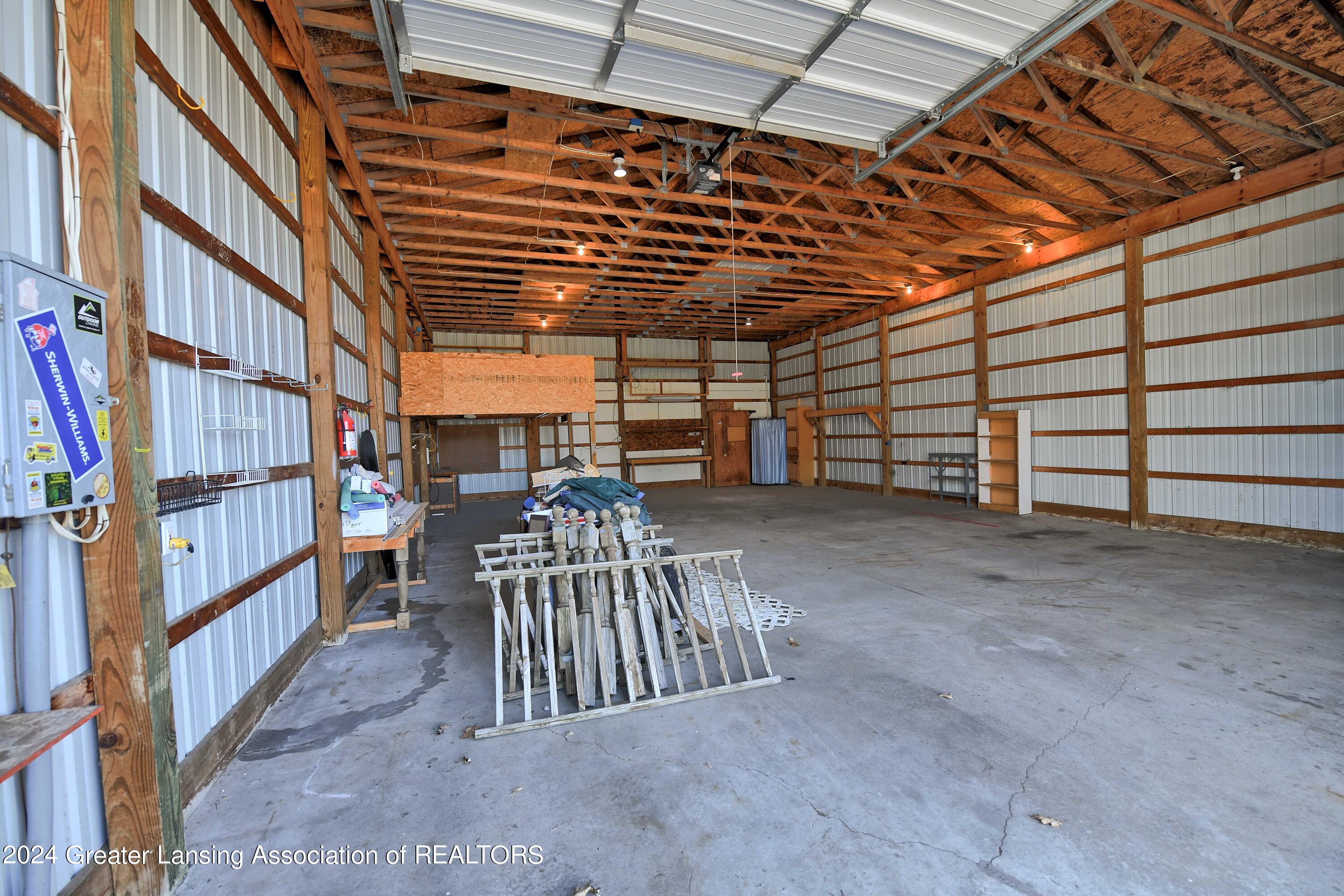 13222 South Grange Road Eagle, MI 48822 - Photo 20 of 38 32x48 Pole Barn