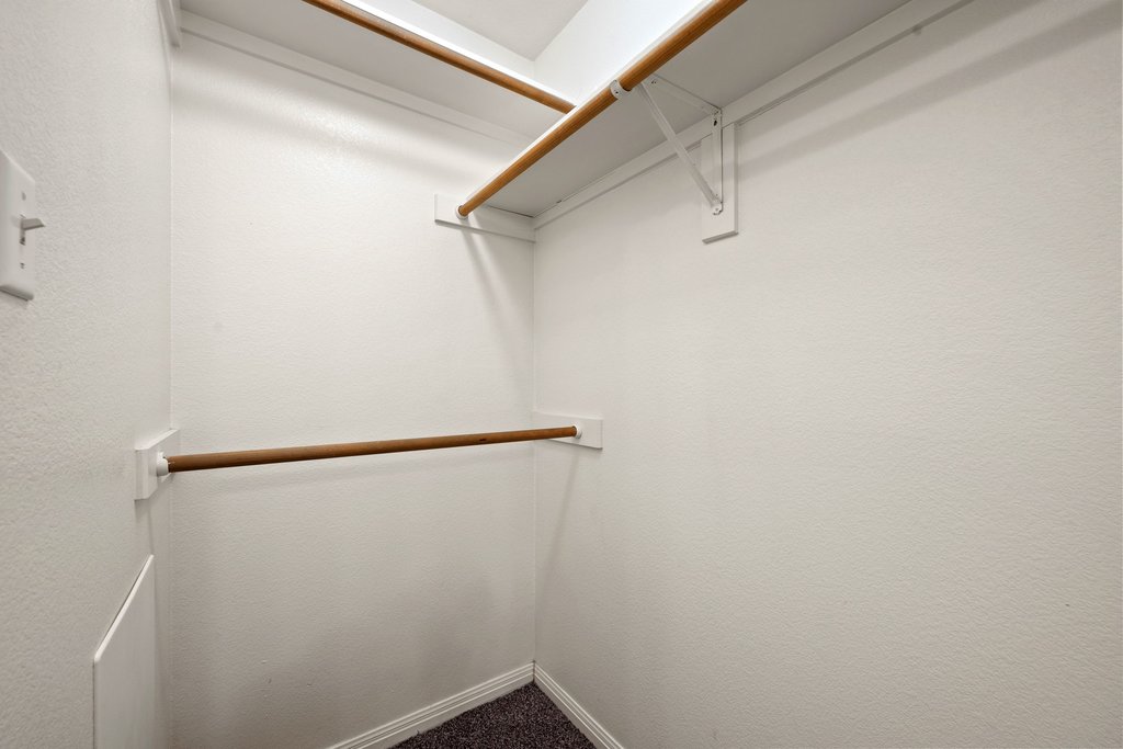 5208 Sioux Lane Austin, TX 78734 - Photo 28 of 35 Ample hanging and shelf storage within a well-maintained, ready-to-organize closet.