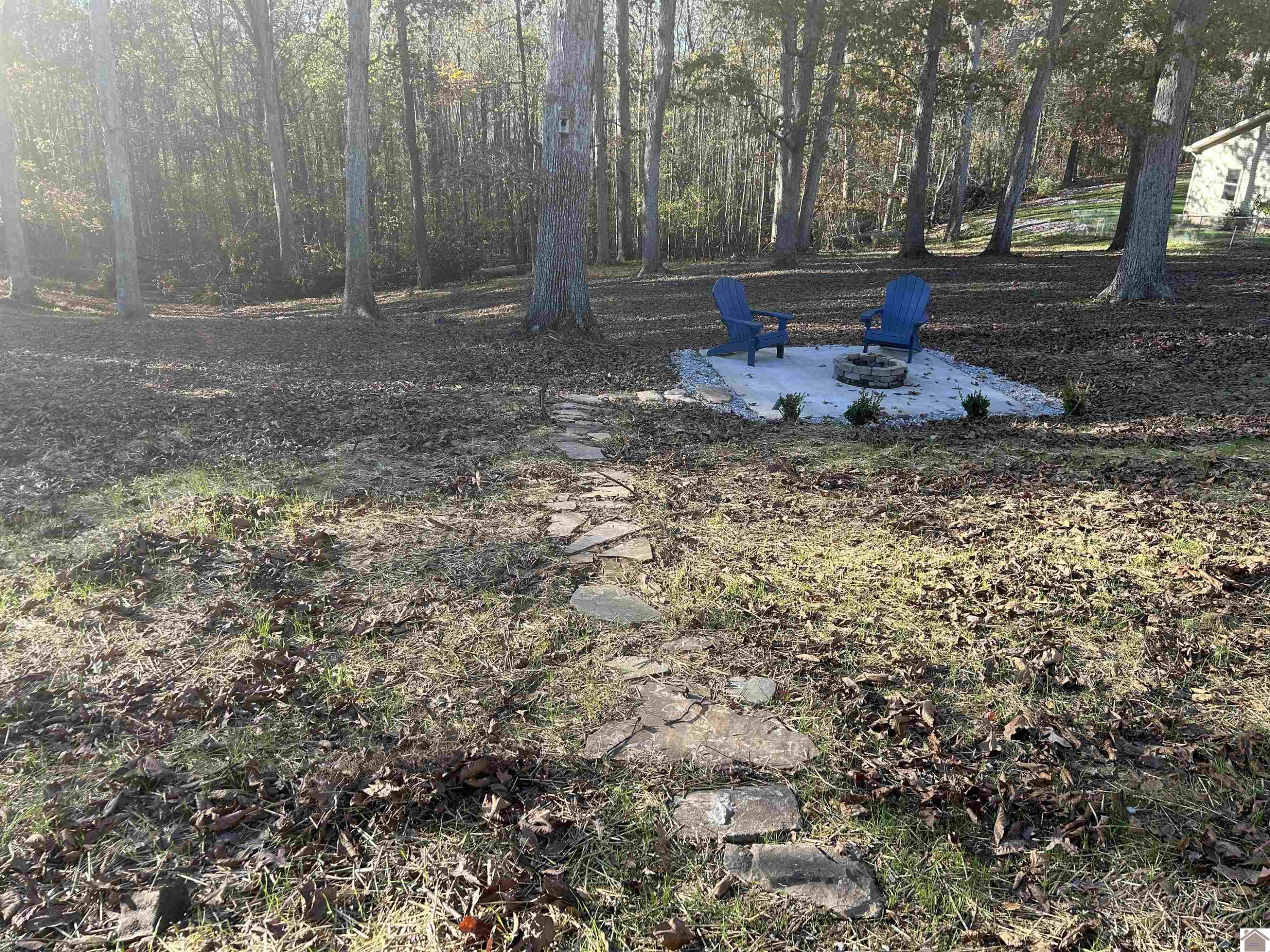 769 Red River Road Gilbertsville, KY 42044 - Photo 10 of 31 back yard fire pit