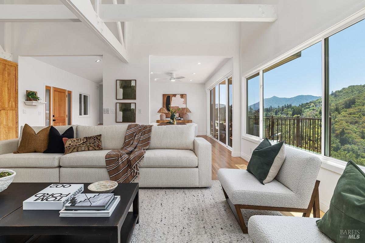 500 Iron Springs Road Fairfax, CA 94930 - Photo 3 of 51 Mount Tam views from virtually every room