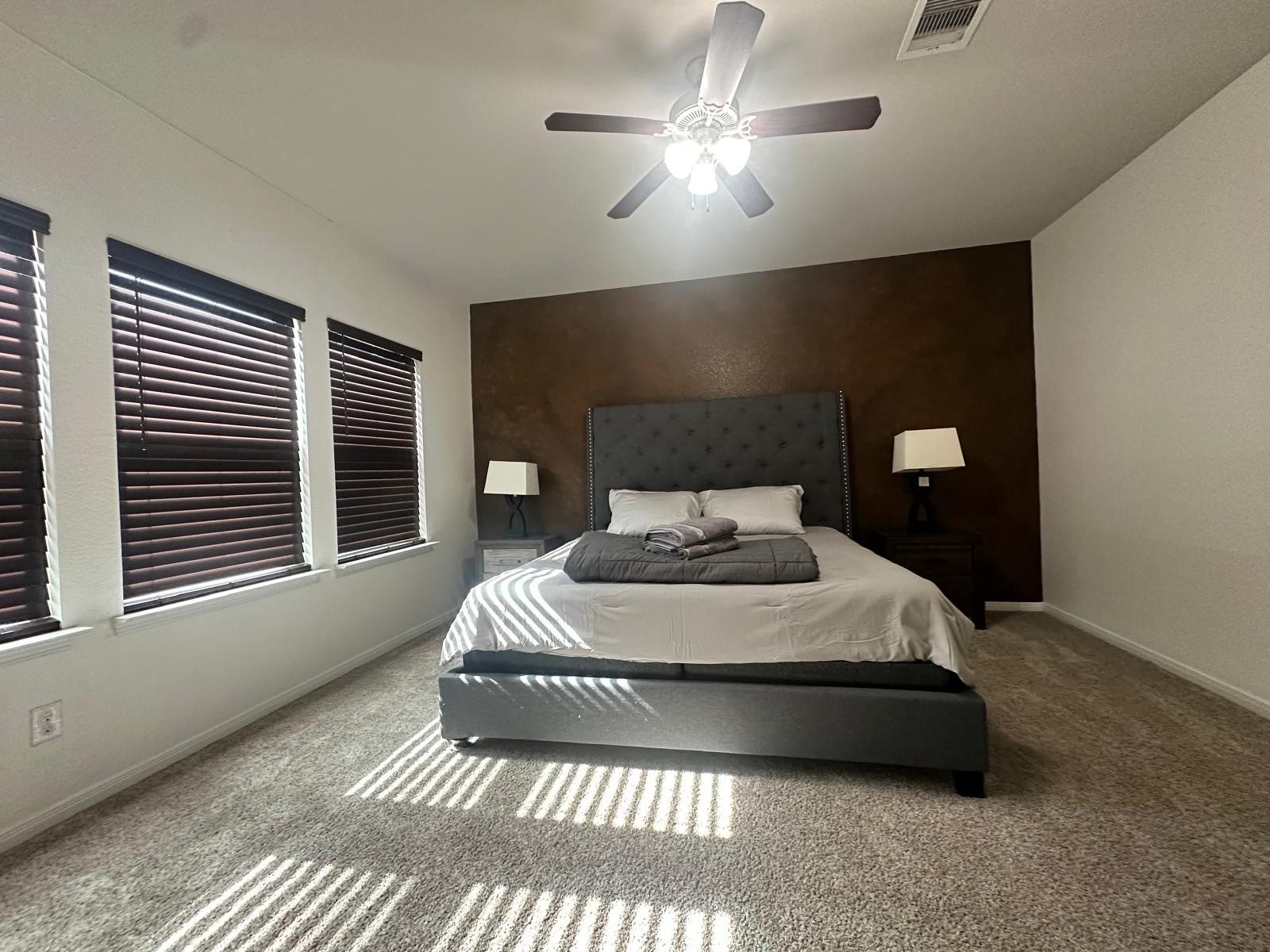 3322 Harvest Meadow Lane Rosenberg, TX 77471 - Photo 22 of 39 a bedroom with a bed and window