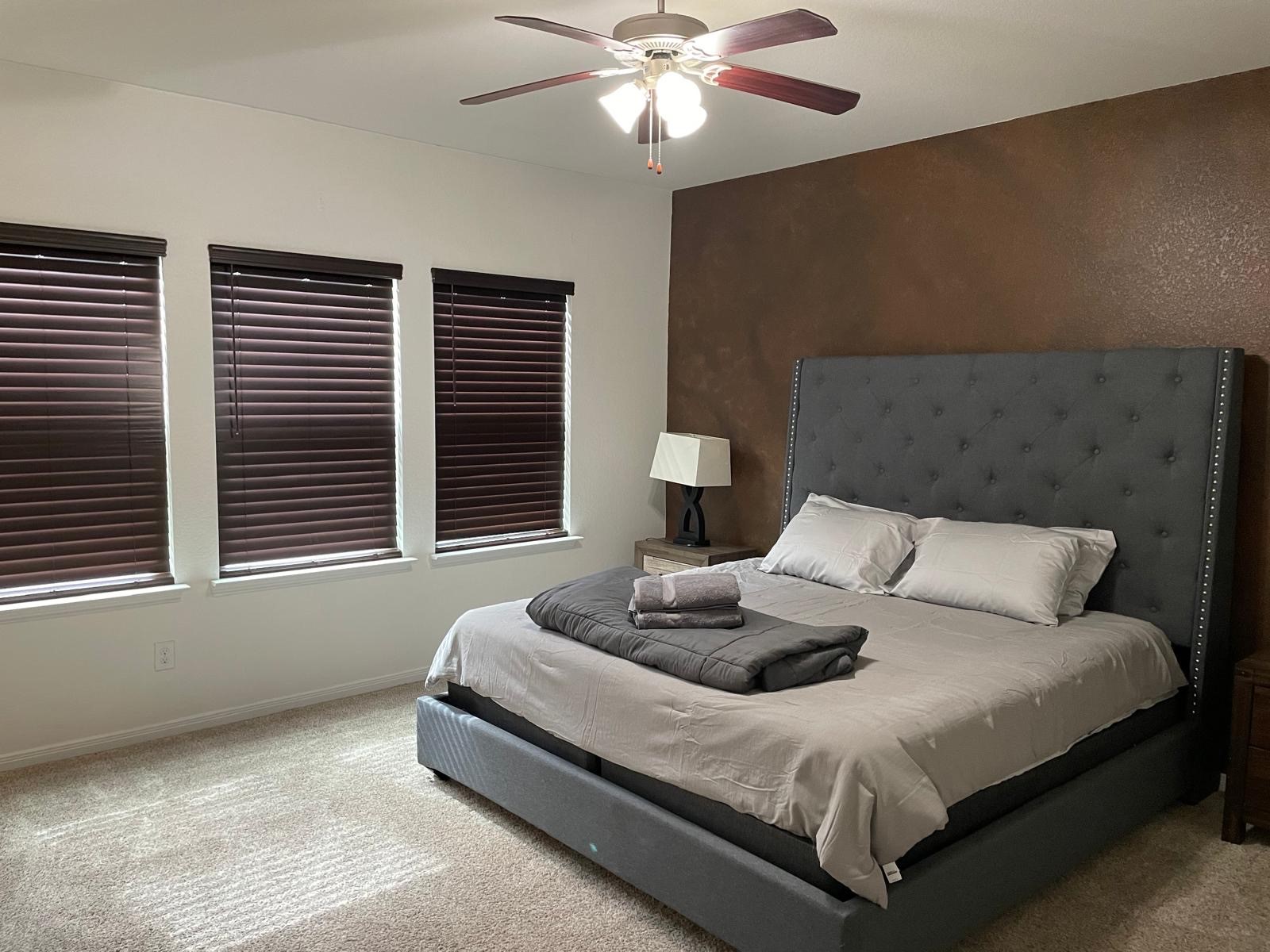 3322 Harvest Meadow Lane Rosenberg, TX 77471 - Photo 31 of 39 a bedroom with a bed and window