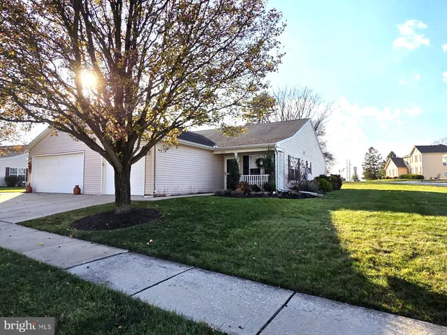 a view of a house with garden