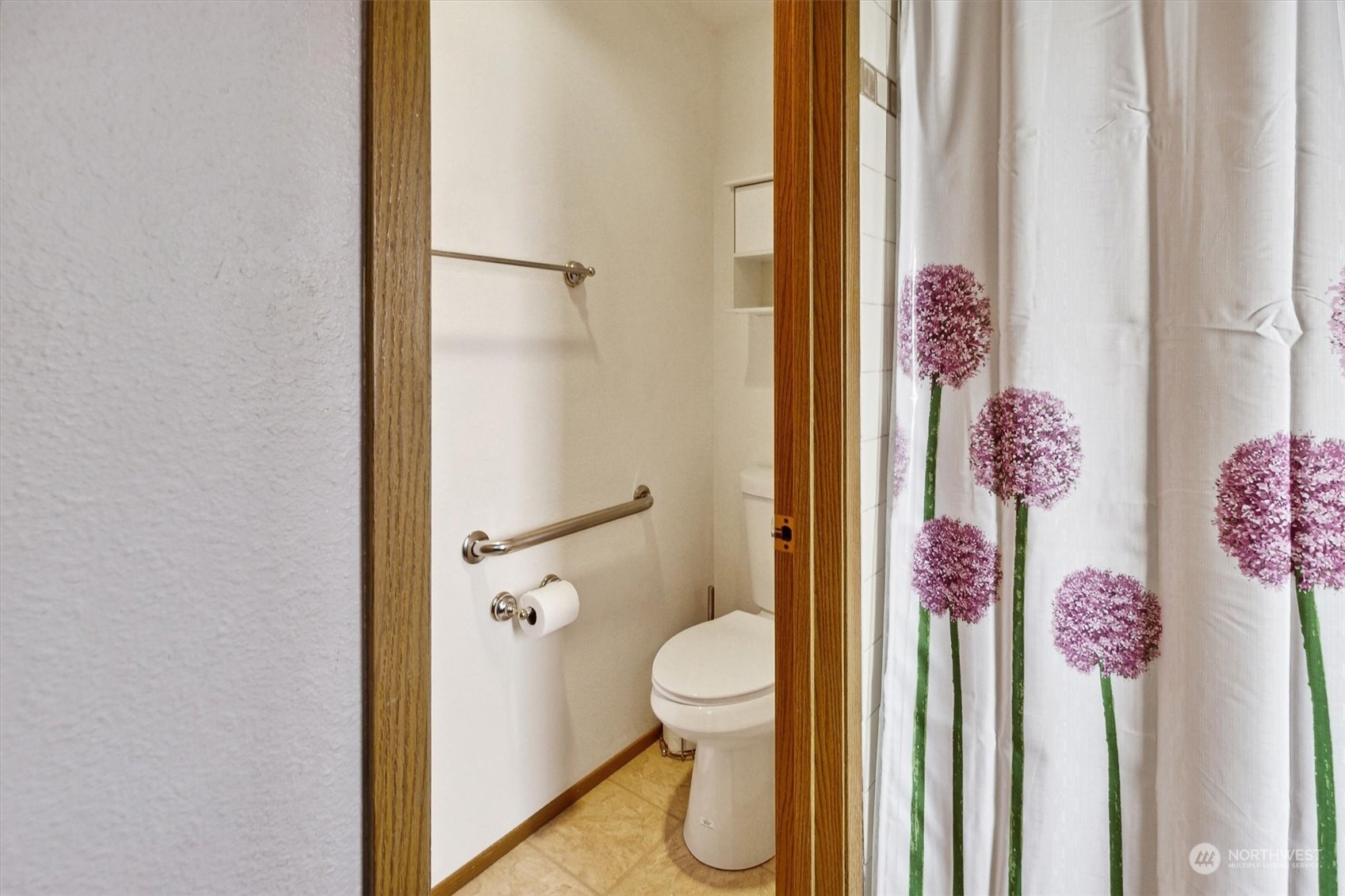 12115 Southeast 280th Street Kent, WA 98030 - Photo 29 of 40 a bathroom with a toilet and a shower