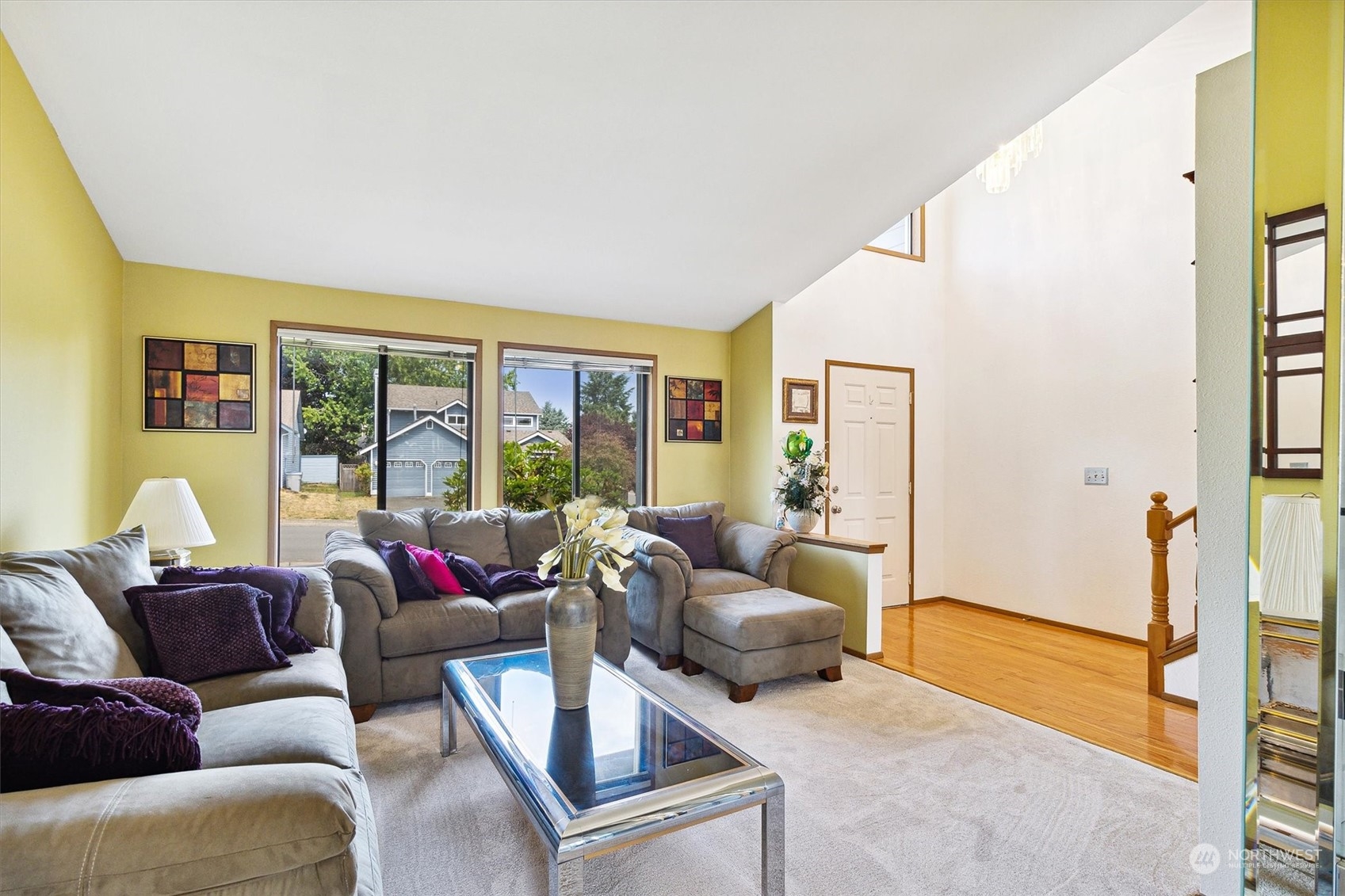 12115 Southeast 280th Street Kent, WA 98030 - Photo 6 of 40 a living room with furniture and a large window