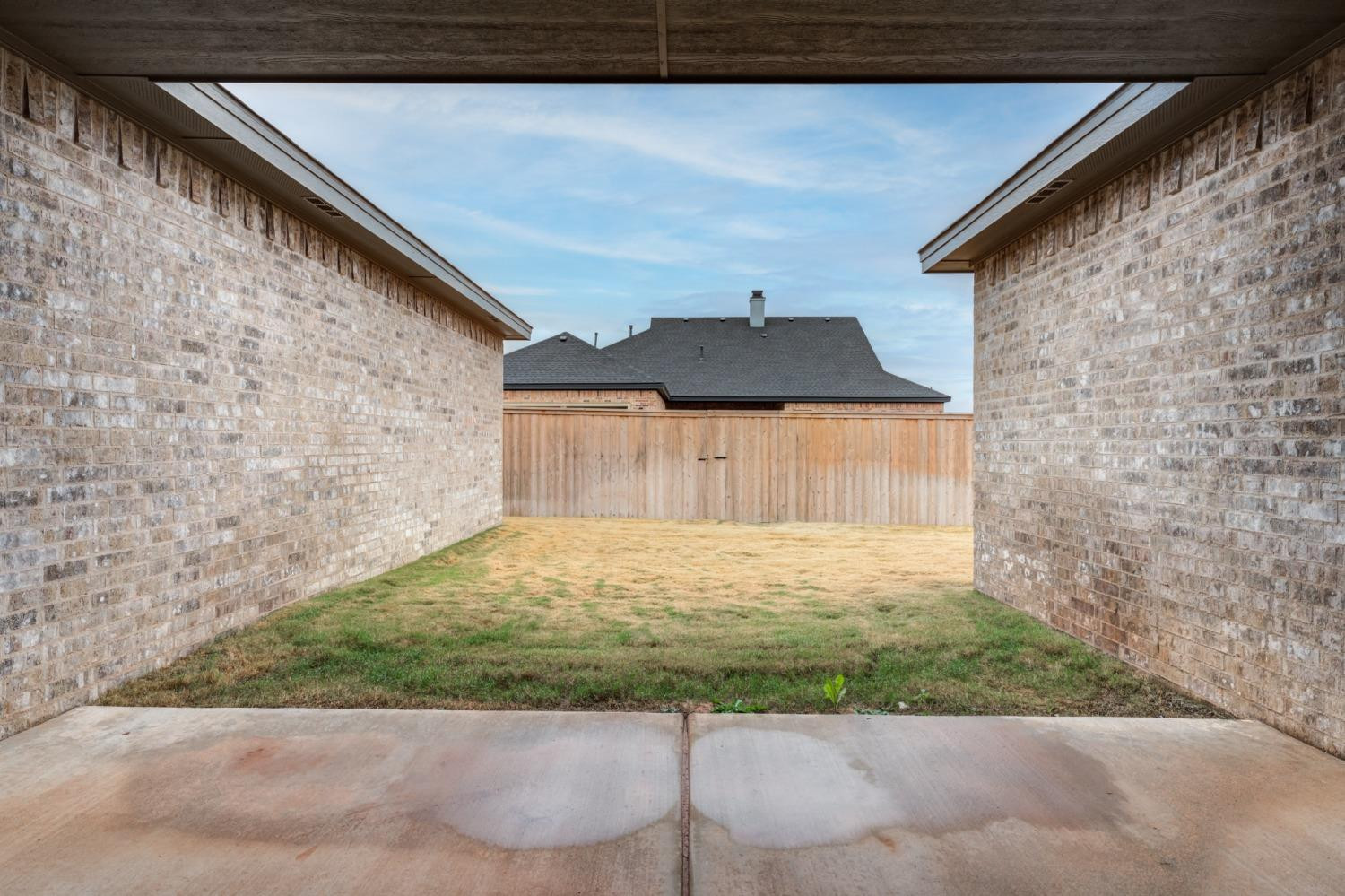 3712 144th Street Lubbock, TX 79423 - Photo 44 of 46 a view of a backyard of a house